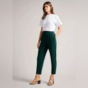 Ted Baker London Aliadd Rib Detail Jogger Dark Green 3/(8-10US)